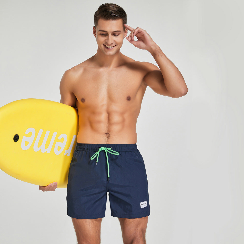 Men's Quick-Dry Beach Swim Trunks